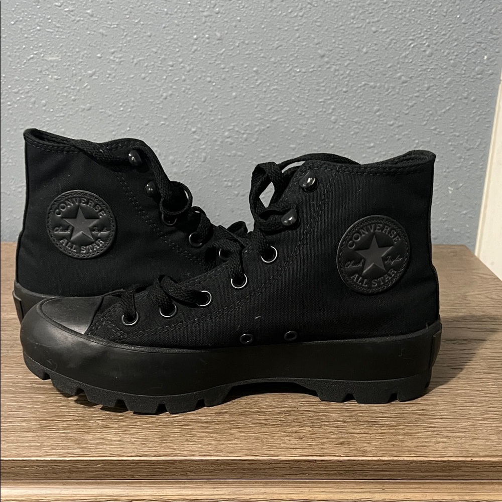 Converse Black High-Top Sneakers